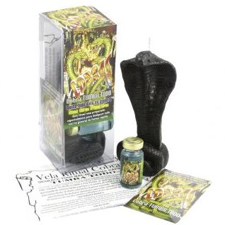 Velón Ritual Cobra Tumba Todo